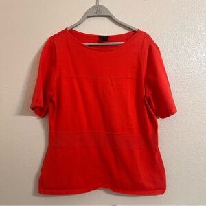 Ann Taylor knit Red Women's Top xl blouse